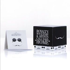 Saks Fifth Ave, Note card with envelope